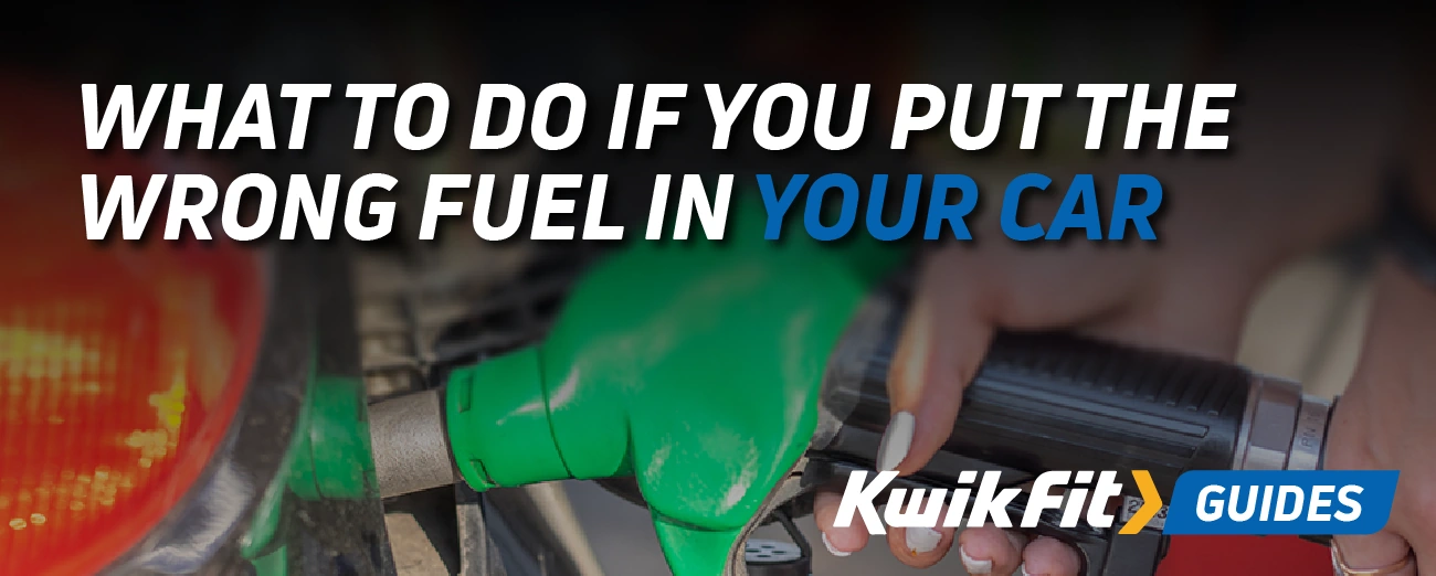 Person putting fuel in the car